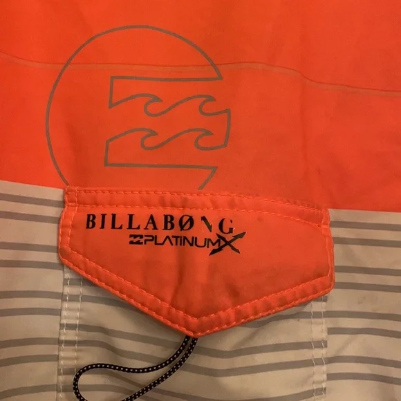 Billabong 32 PX3 recycled Platinum stretch cargo 22” board shorts swim trunks